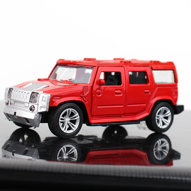Hummer SUV Red
