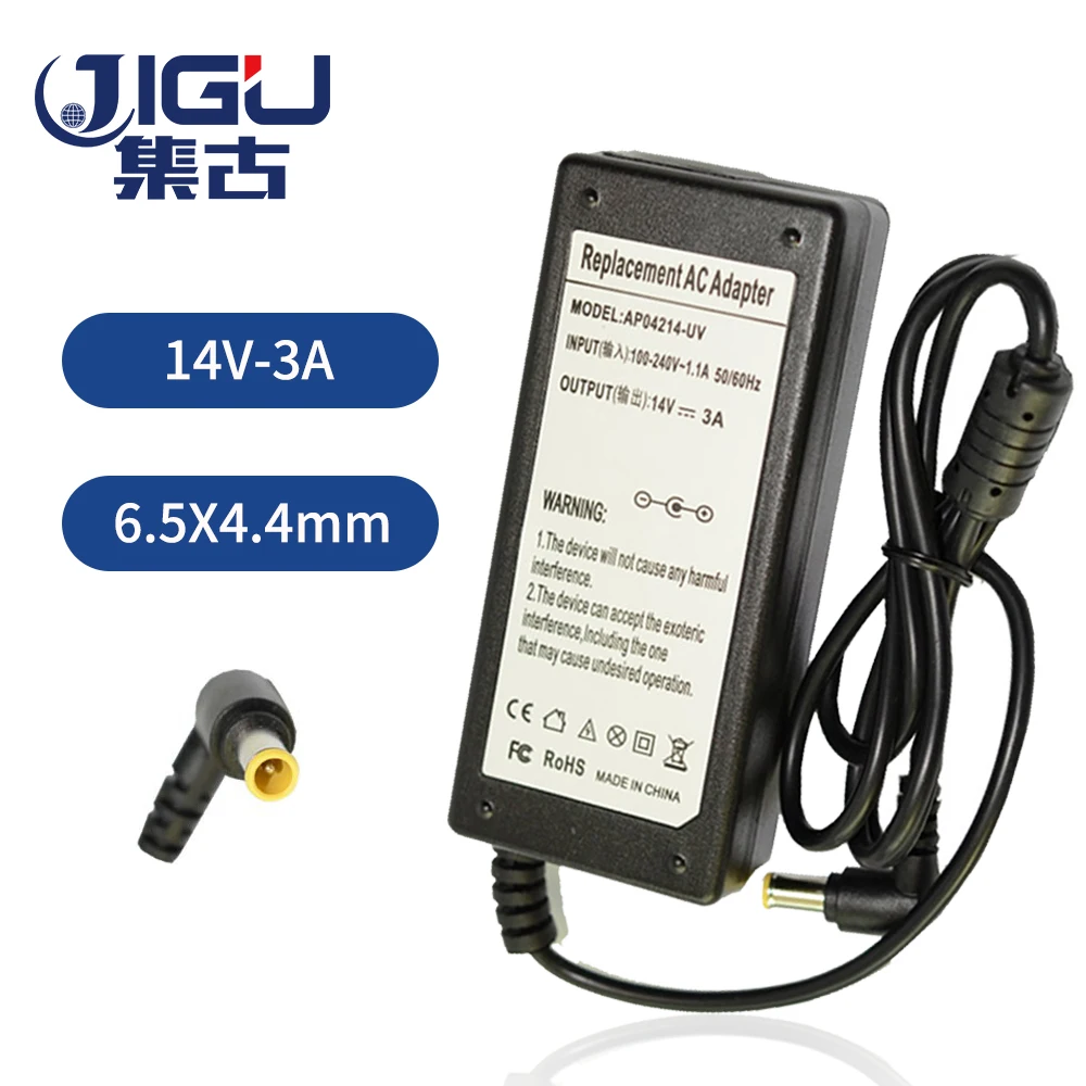 JIGU 42W 14V 3A 6 5*4 4 MM Замена для Samsung ноутбука AC зарядное устройство адаптер питания