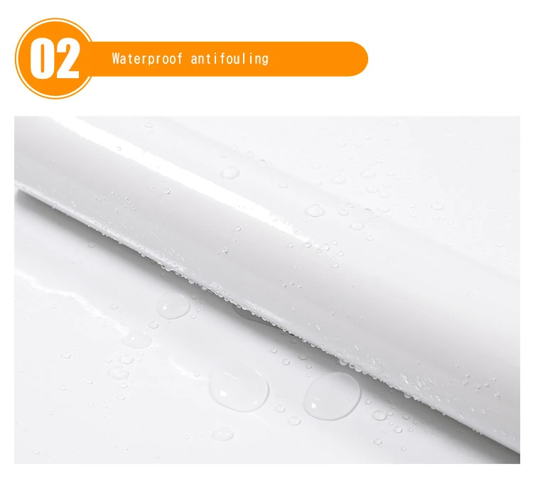 Description Picture 5 of itemHigh Glossy White DIY Decorative Film Matte Self-Adhesive Wallpaper Kitchen Cabinet Old Furniture Renovation Waterproof Stickers