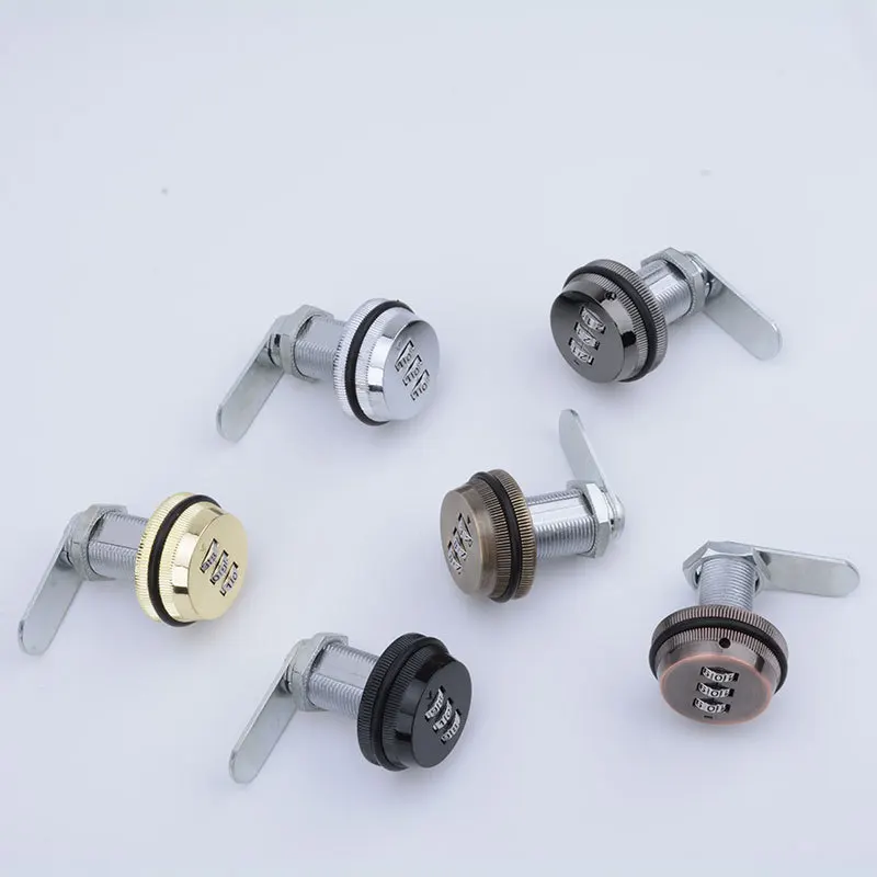 

Number Password Locks Zinc Alloy Combination Cabinet Lock Drawer Home Security Cam Lock Home Hardware Door 20mm/30mm
