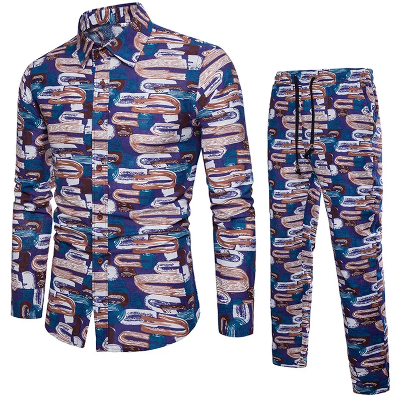 Рисунок 6 - Гавайский Цвета печатных tong chongfeng/мужской