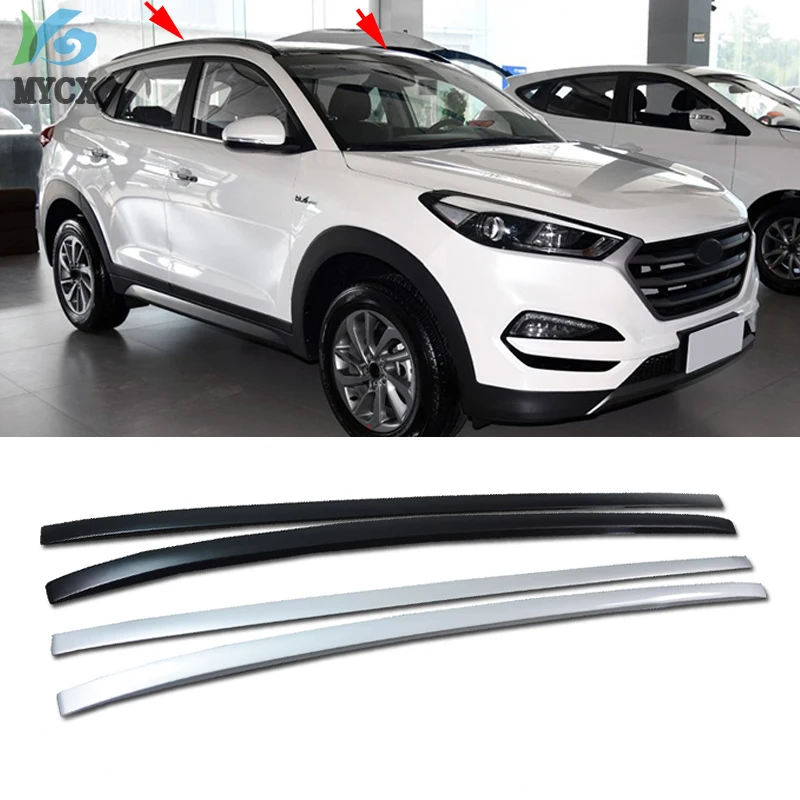 Roof Rack Roof Rail Bar For Hyundai New Tucson 2015 2016 2017 2018  2019,silver Or Black,iso9001 Quality - Bumpers - AliExpress