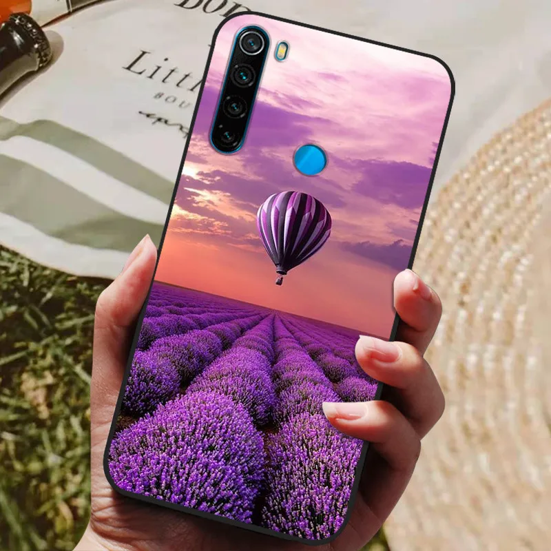 For Xiaomi Redmi Note 8 2021 / 8T Back Cover Silicone Phone Case For Redmi Note 8T Note8T 8 T Funda Note8 Pro Coque Bumper Shell wallet cases Cases & Covers