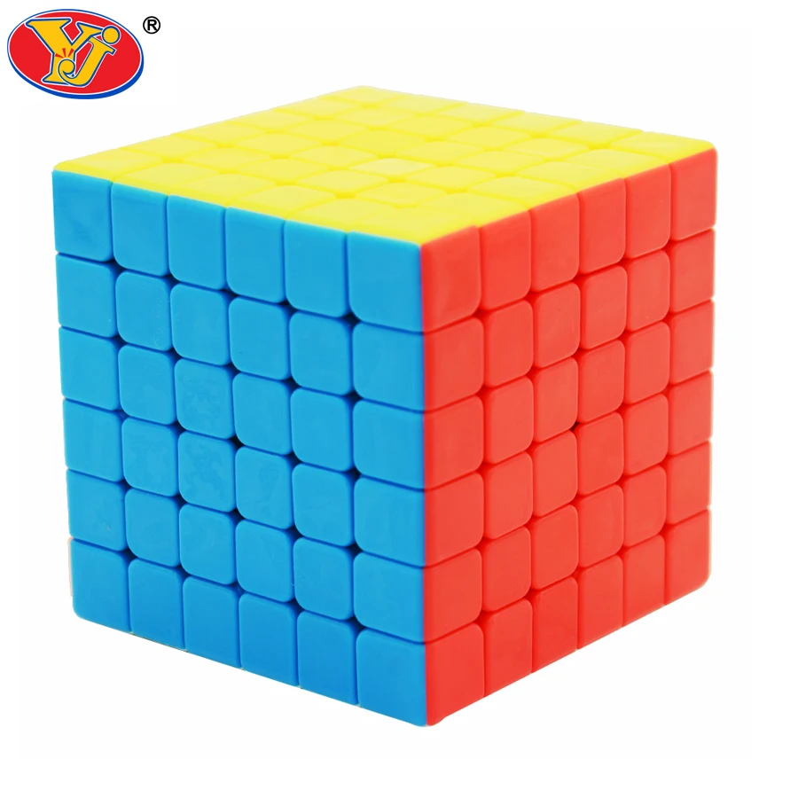 Yongjun Yushi V2M 6x6x6 магнитные магические кубики без наклеек скорость YJ Yushi V2 M игрушки для детей начинающих
