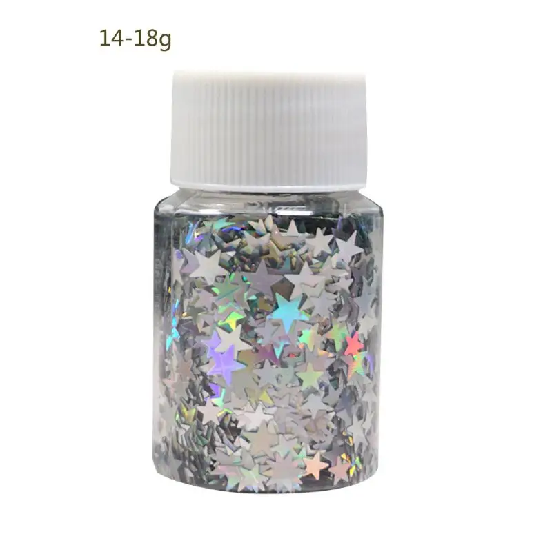 

Five-Pointed Star Sequins Bright Flake Sequins Nail Art Glitter Resin Pigment Sequins Flakiess Fillings Jewelry Making