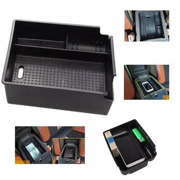 

New Car Central Console Tray Armrest Box Storage Box Container Tray Holder Pallet Organizer Accessories for HYUNDAI IX 35 TUCSON