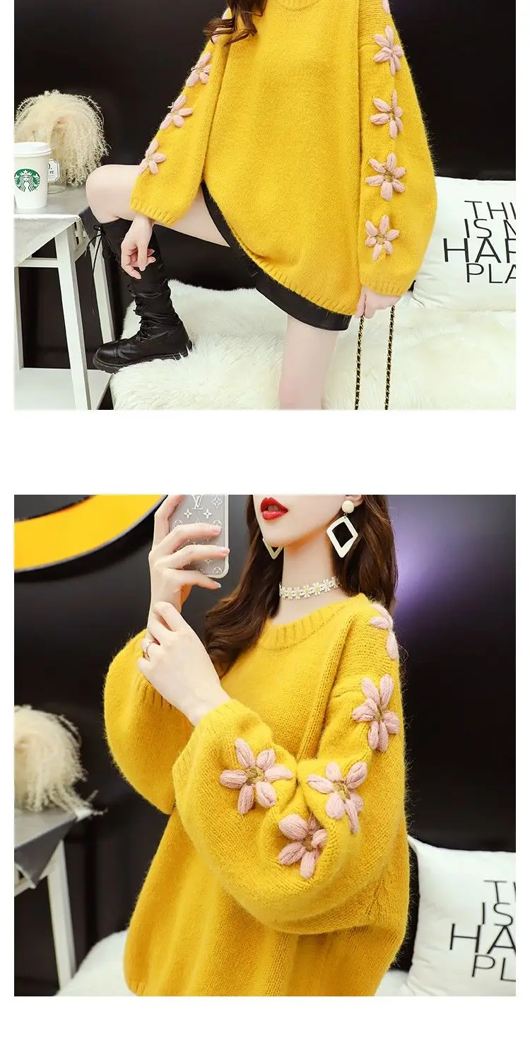 Vy1142 spring autumn winter new women fashion casual warm nice Sweater