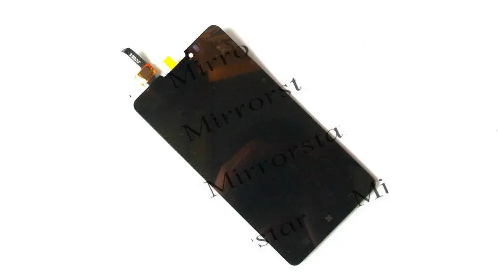 Ceny Używany wyświetlacz LCD i montaż digitizera ekranu dotykowego + przednia rama dla Lenovo P780 inteligentny telefon komórkowy + narzędzia