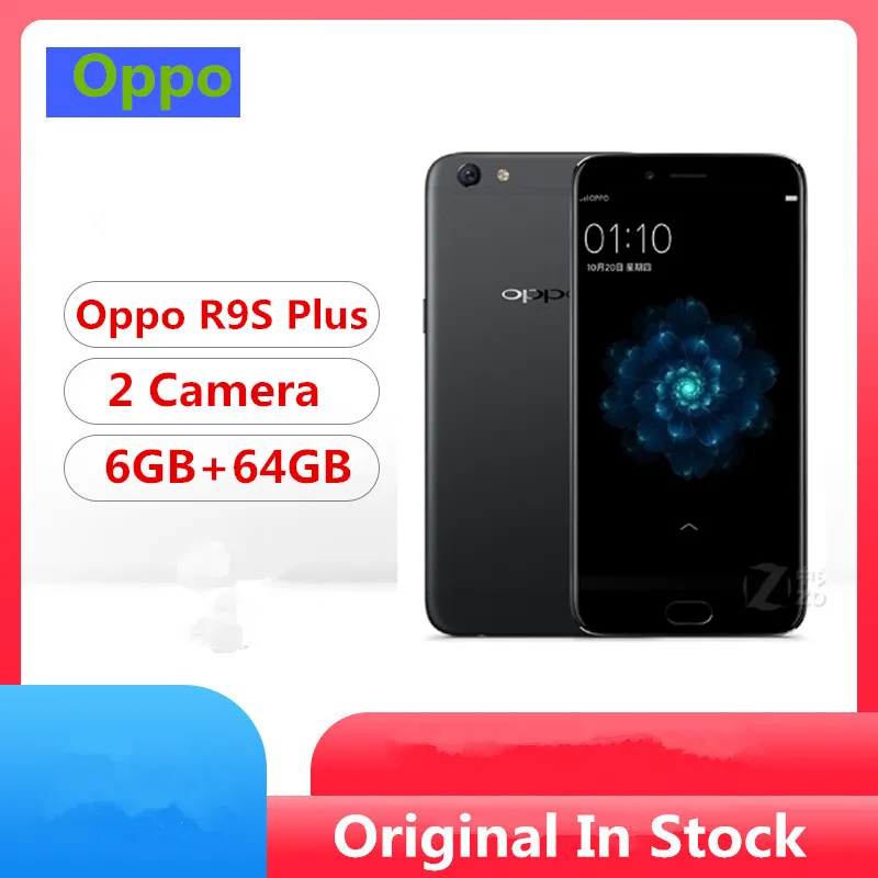 Мобильный телефон Oppo R9S Plus 4G LTE Snapdragon 653 Android 6,0 6," ips 1920x1080 6 Гб ram 64 Гб rom 16.0MP отпечатков пальцев