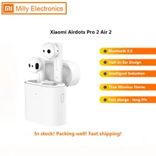 Xiaomi Airdots Pro 2 TWS Bluetooth Air 2 беспроводные наушники 2 Смарт Голосовое управление LHDC управление двойным микрофоном ENC