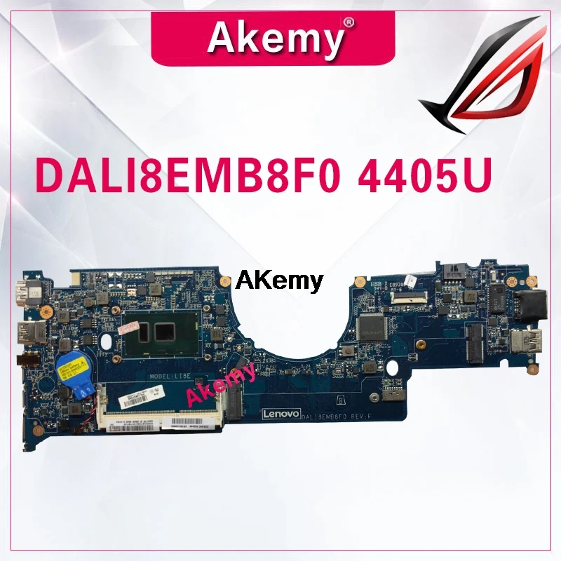 DALI8EMB8F0 FRU 01AV956 для lenovo ThinkPad YOGA 11E материнская плата для ноутбука процессор 4405U DDR3L