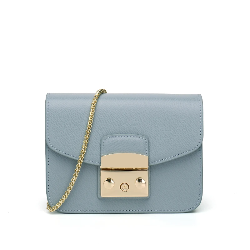 baby blue Сумки через плечо дизайнерские для женщин брендовые роскошные сумки через плечо кожаные женские и Bolsos Mujer. Sac A Main Femme - Color: baby blue