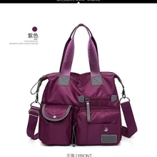 Одноцветная холщовая сумка-мессенджер, дорожная сумка для мам, женская повседневная большая сумка