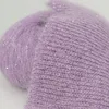 25G High Tenacity  Sequins Mohair Yarn Soft Thin Wool Yarn for Hand Knitting Silk Thread Fashion Spandex Yarns 3