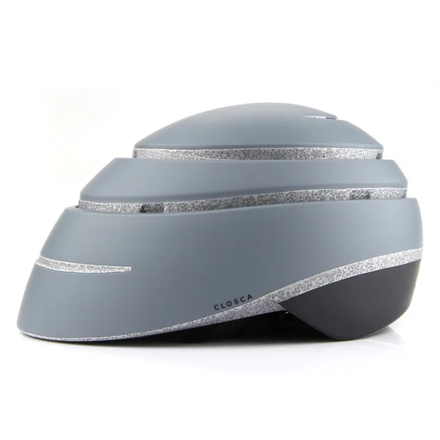 Matte grey GUB велосипедный спортивный шлем сверхлегкий EPS+ PC складной дорожный велосипедный шлем портативный для езды на велосипеде складной шлем Casco Ciclismo - Цвет: Matte grey
