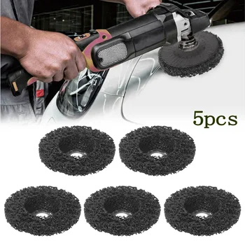 

5pcs Grinder Wheel Stainless steel Aluminum Wear-resistant Clean Poly Strip Disc