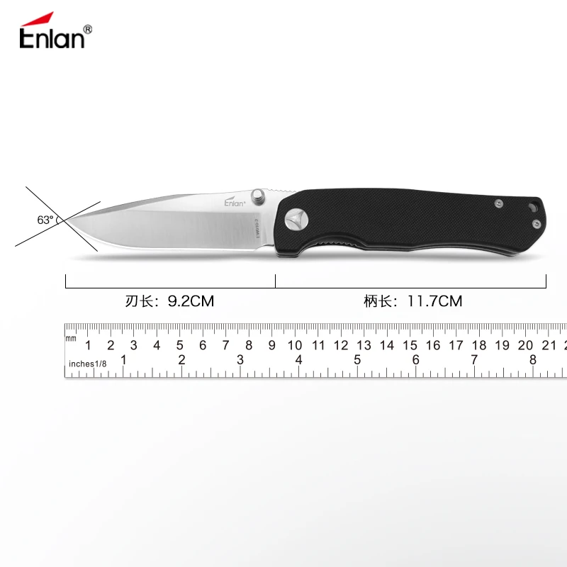 Enlan EW010-2, складной нож, тактические ножи для выживания, охотничьи ножи для кемпинга, edc, мульти, высокопрочный Военный нож для выживания