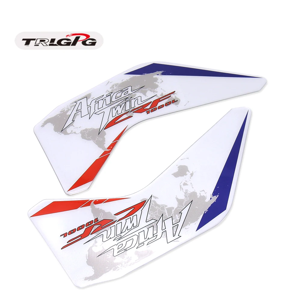 Для Honda CRF1000L CRF 1000L CRF1000 L Африка Твин 2014-2019 искусственная наклейка черный белый