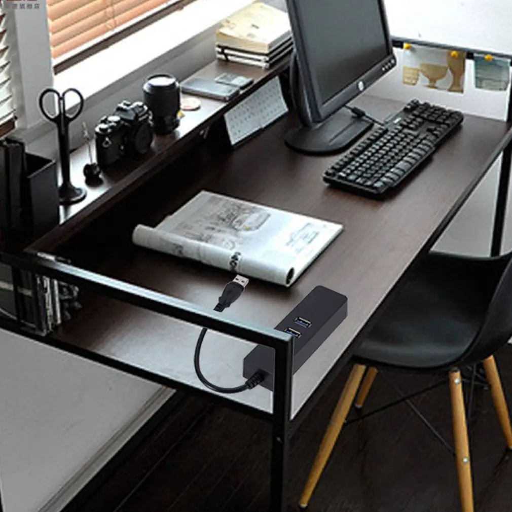 USB3.0 Gigabit LAN+ 3-портовый КОНЦЕНТРАТОР USB к 3,0 RJ45 Gigabit LAN с 3HUB Многофункциональный Gigabit Ethernet кабель сетевой адаптер