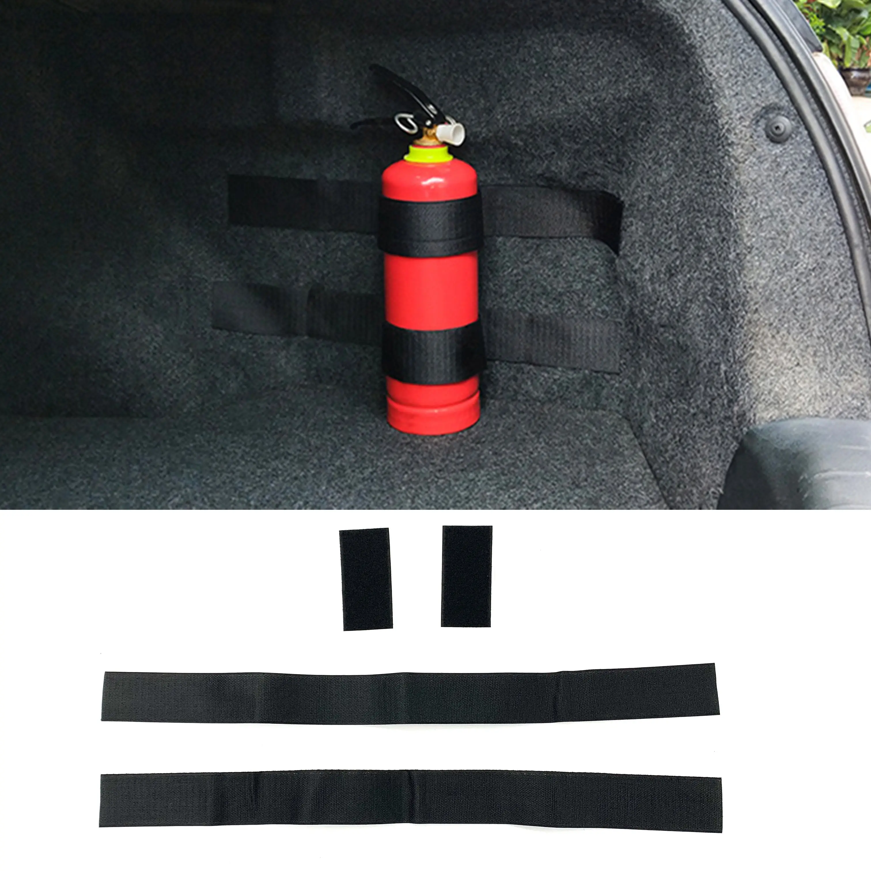 4 Pz/Set Bagagliaio Di Un'Auto Di Nylon Di Fissaggio Della Cinghia Di Caso Per Honda Brio Chiarezza Hr-V Vezel Del Passaporto Pilota Cr-Z Nsx Ridgelin