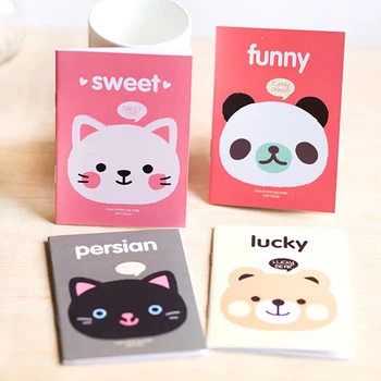 

Mini portable simple cartoon notebook creative stationery diary notepad student notebook prizes