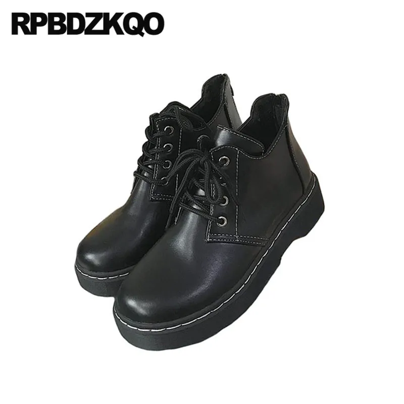 Женская обувь на плоской подошве с круглым носком дешевые короткие 2019 армейские