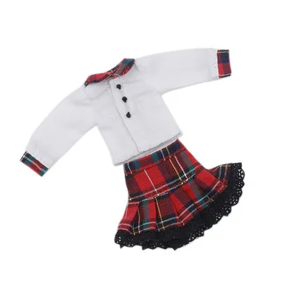 Кукла Middle blyth летнее платье костюм милая одежда Подарочная игрушка 1/8 20 см аксессуары для детской куклы игрушка-подарок для девочки