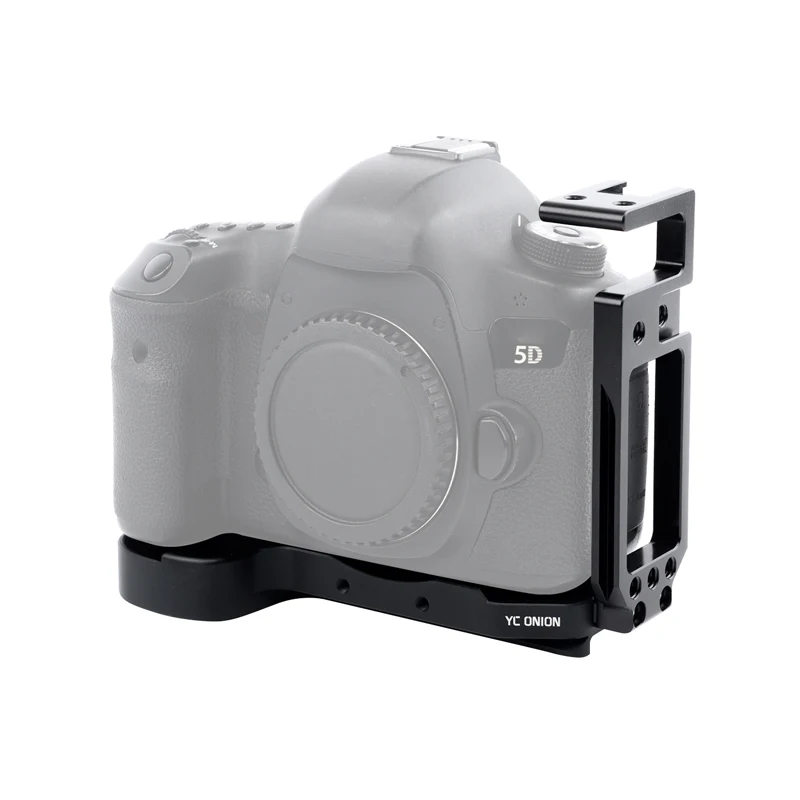 L образный кронштейн YC для камеры Canon EOS 5D Mark IV основная пластина Arca + боковая
