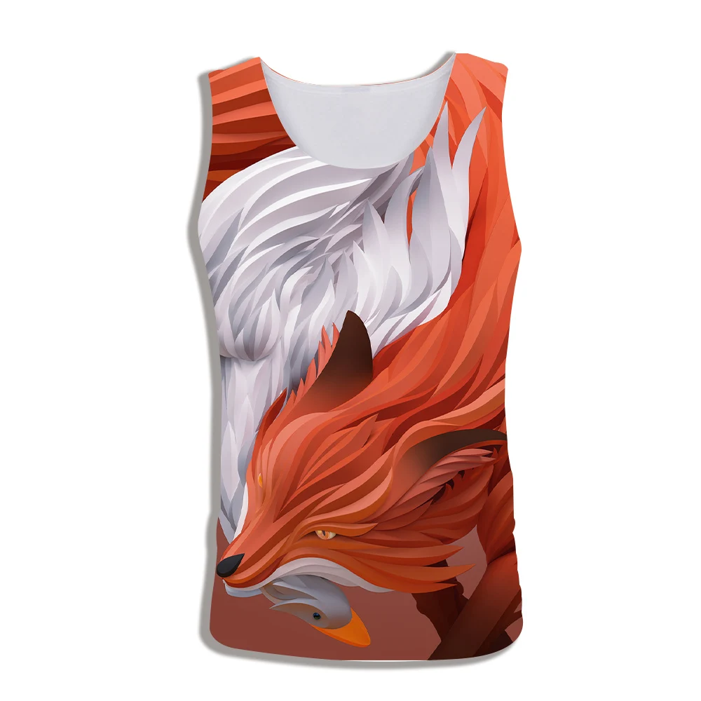 Animal Style Bird 3D Printed Colorful Bird Tops Cute cartoon character Tank Tops Vest Tops Fashion Clothing Tees S-XXXL