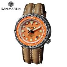 ^#Cheap San Martin Watch Men's Automatic Mechanical Watch 30 Bar Waterproof Diving Watch Stainless Steel Sapphire Date Window ^#Cheap San Martin Watch Men's Automatic Mechanical Watch 30 Bar Waterproof Diving Watch Stainless Steel Sapphire Date Window