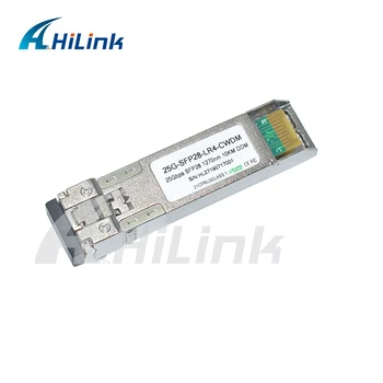 

HL-25G-SFP28-LR4-CWDM : 25Gbps 1270nm,1290nm,1310nm,1330nm,1350nm, 1370nm SFP28 10KM, DDM/DOM