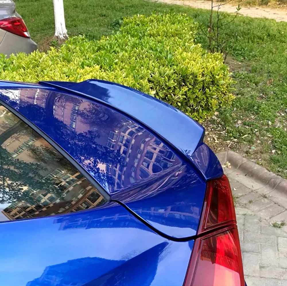 AITWATT Подходит для Honda Civic спойлер из углеродного волокна автомобильный Стайлинг заднего крыла праймер цвет хвост черный спойлер