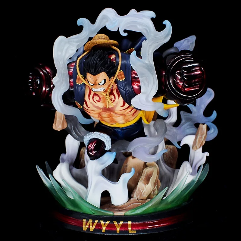 

Animation Garage Kid ONE PIECE Collection Toys: Action Figure PVC Dolls GK Statue Gear Fourth Monkey D Luffy Model Decoration