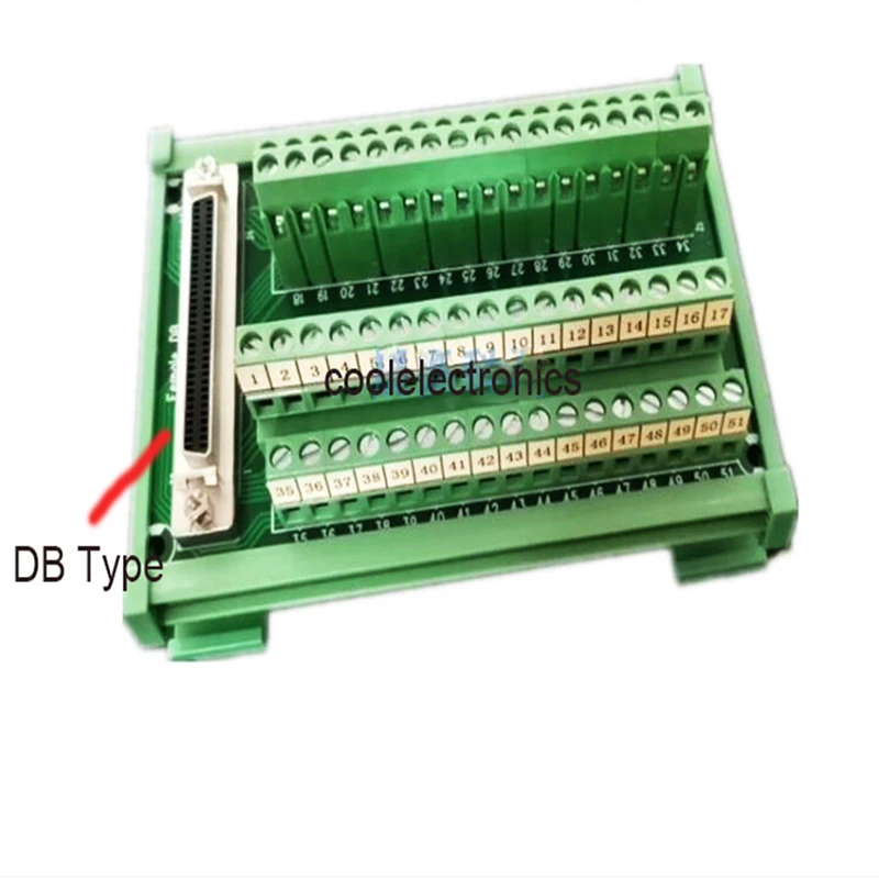 SCSI 68 Pin SCSI68 разъем типа DB для блока разрывная клемма адаптер печатной платы с