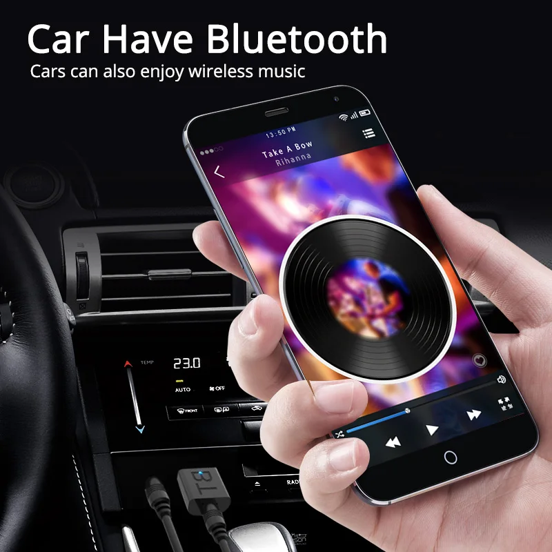 USB Bluetooth 5,0 аудио приемник передатчик автомобильный AUX кабель комплект Bluetooth передатчик для ТВ ПК беспроводной адаптер для автомобиля