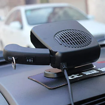 

Hot Car Heating & Cooling Fan With Folding Handle Demister Defroster Quickly Heat Cooling Defroster Fan 360 Degree Rotation Auto