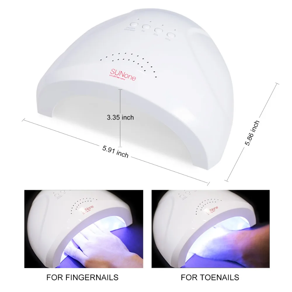 Modelones 48W Led Lamp Nail Dryer Machine Tools Smart Sensor Fast Cure UV Lamp Nail Manicure 30 LED