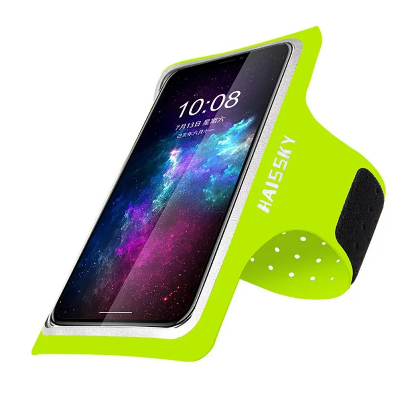 

High Quality Running Bag Mobile Phone Arm Phone Bag Exercise Arm Band 6.5" Waterproof Touch Screen Wrist Bag New