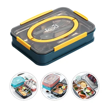 

Stainless Steel Lunch Box Useful Bento Box Lunch Box with Lid