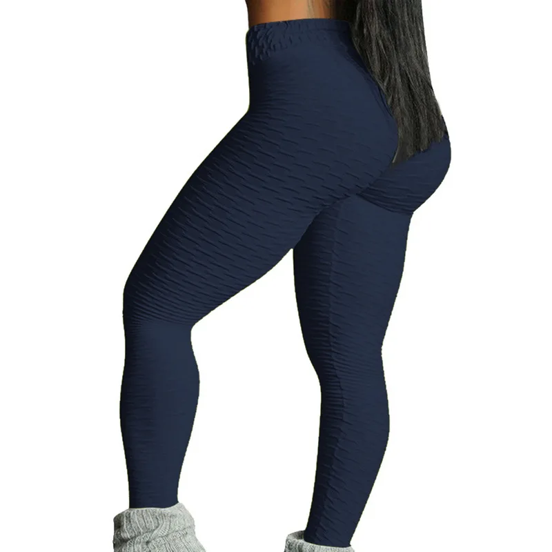 navy blue-2 Laamei, женские леггинсы для фитнеса, пуш-ап, для женщин, с высокой талией, с карманами, для тренировок, леггинсы,, модные повседневные леггинсы, женские длинные штаны - Цвет: navy blue-2