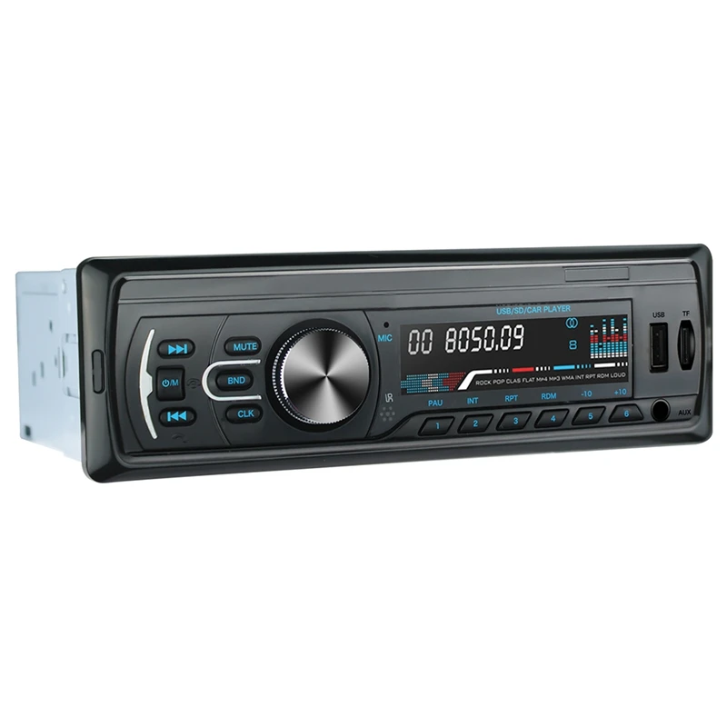 Автомобильный MP3-плеер, автомагнитола, 1 DIN, USB, быстрая зарядка, Bluetooth, громкая связь, цифровой медиаплеер, 4X25 Вт, fm-радио, поддерживает IOS и Android