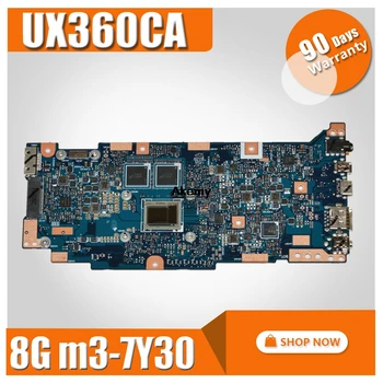 

Akemy UX360CA Laptop motherboard For Asus U360C UX360 UX360C UX360CA Mianboard Test work 100% M3-7Y30 8GB