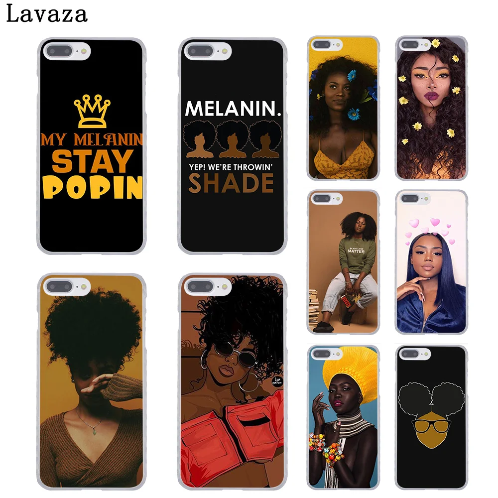 Lavaza MELANIN POPPIN жесткий чехол для телефона iPhone 4 5 5C 6 6plus 7 8plus X XS XR 11 11pro Max