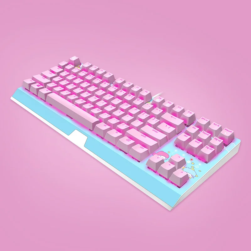 Rrazer メカニカルキーボードblackwidow X Sanrio 限定版 コンパクト Keyboards Aliexpress