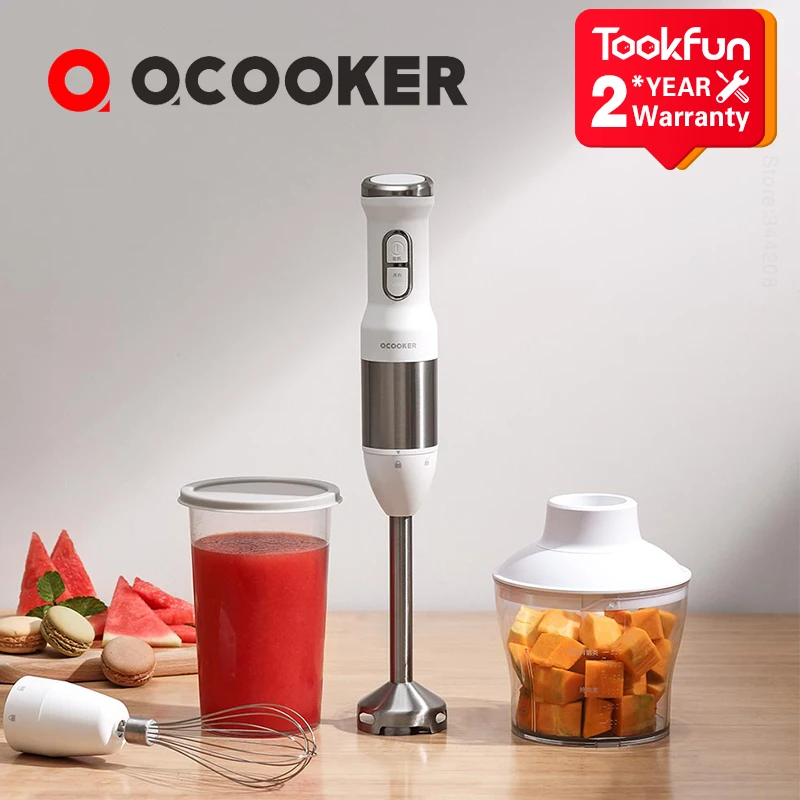 QCOOKER CD HB01 ручной блендер с электрической чашкой кухонный портативный комбайн