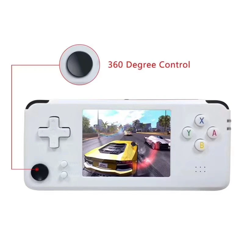 RS97 Retro Game Console opending system 64bit 3.0inch Portable Handheld Player 360 Degree controller | Электроника