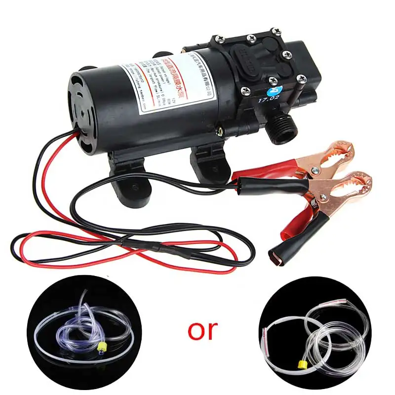 Prezzo Consegna gratuita di New 1 Set DC 12V 5L Pompa di Trasferimento Estrattore di Olio Fluido Scavenging Aspirazione di Vuoto Per Auto Barca di alta Qualità