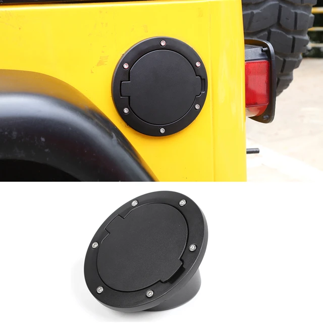 Kraftstoff Tür Gas Tank Abdeckung Tankdeckel für 1997-2006 Jeep Wrangler TJ  2/4 Türen Auto Styling Zubehör - AliExpress