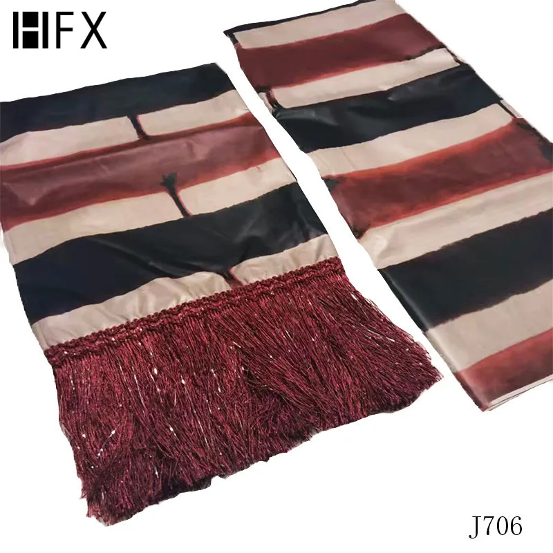 HFX High Quality African Lace Fabric 2019 Embroidered French Mesh Wax with sequins For Nigerian Wedding Dress F706 | Дом и сад