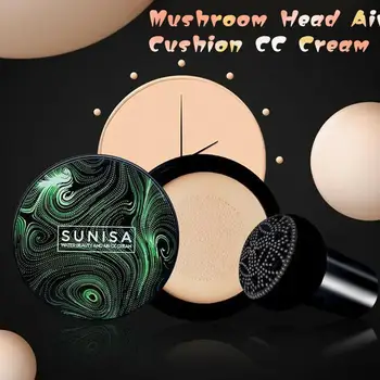 

New BB Cream Mushroom Head Make up Air Cushion Moisturizing Natural Brightening Air-permeable Skin Foundation Tools Makeup L3D3